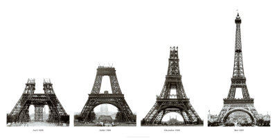 Pictures  Eiffel Tower  Built on For Designing The Original Eiffel Tower Which Was Built In Less